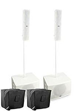 2x FBT CS1000 Vertus System (White) inc. Covers